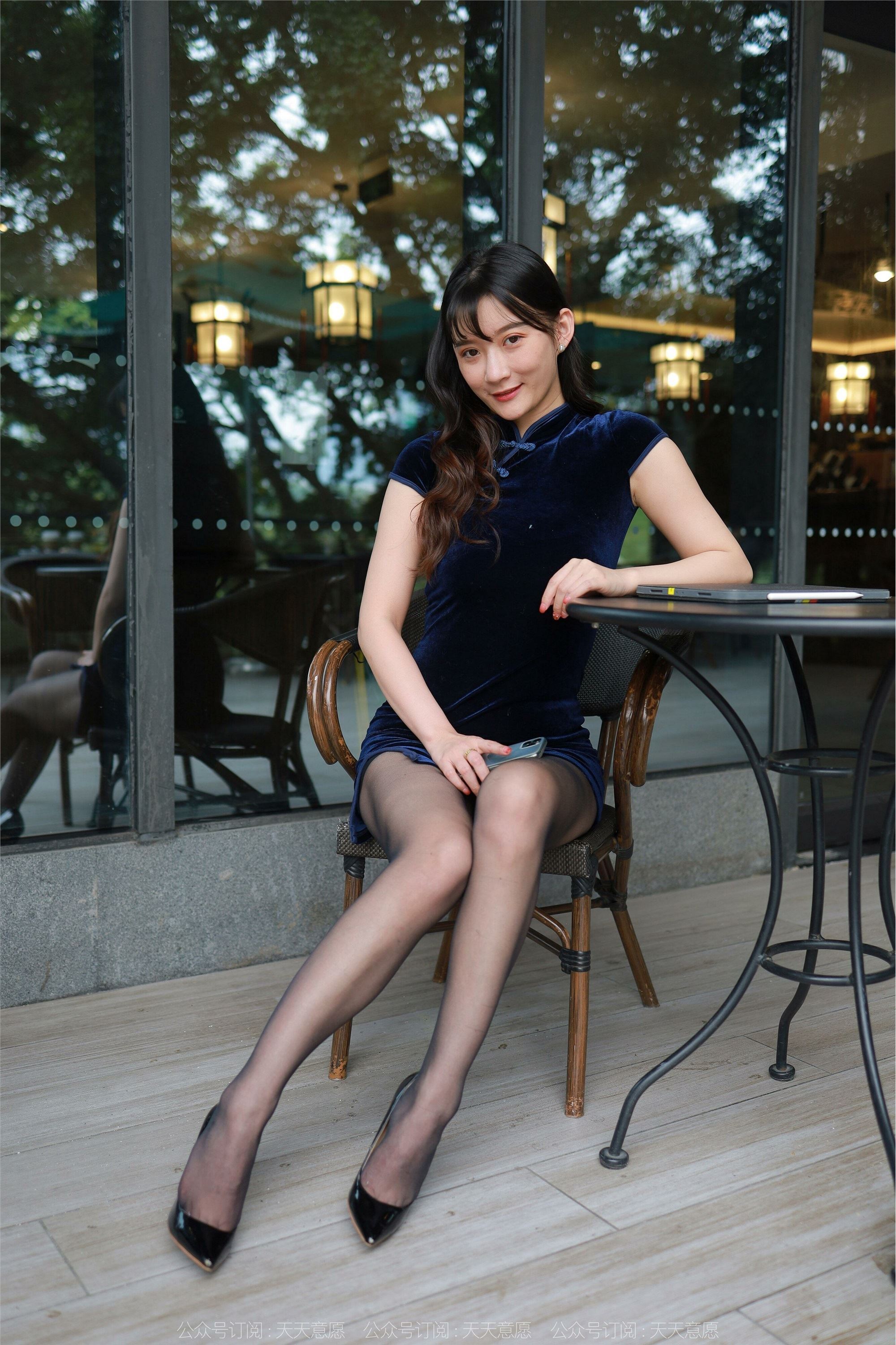 IESS异思趣向  2022.05.04 丝享家 1078：秋秋《高叉旗袍嘿丝》